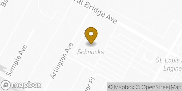 Map showing the location of CVS Pharmacy in St Louis, MO 63115