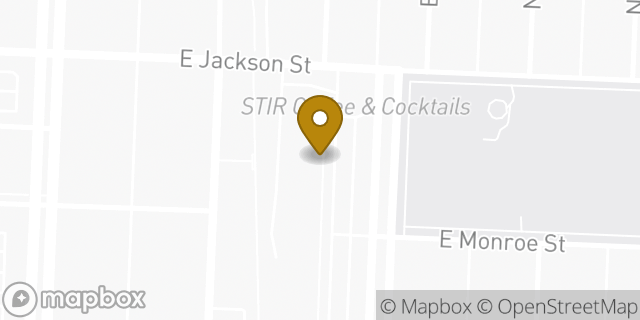 Map showing the location of The UPS Store in Colorado Springs, CO 80907