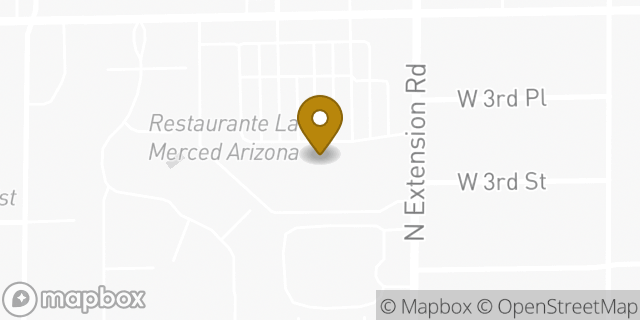 Map showing the location of Planet Fitness in Mesa, AZ 85201