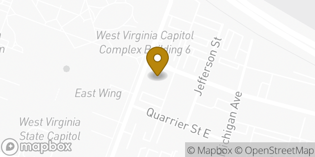 Map showing the location of ATM Walgreens in Charleston, WV 25301
