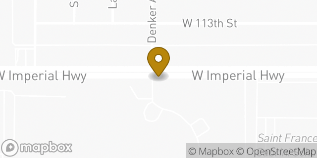 Map showing the location of ATM La Southwestern College in Los Angeles, CA 90047