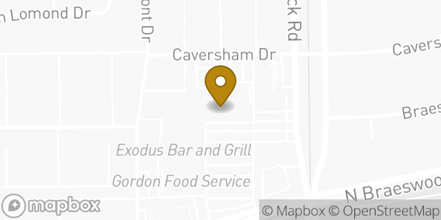 Map showing the location of ATM Walgreens in Houston, TX