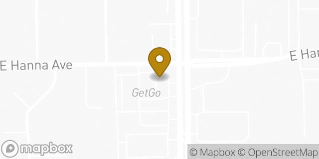 Map showing the location of ATM Getgo in Indianapolis, IN