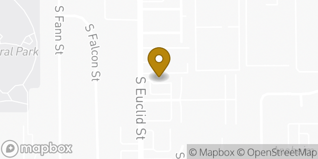 Map showing the location of Enterprise Rent-A-Car in Anaheim, CA 92802