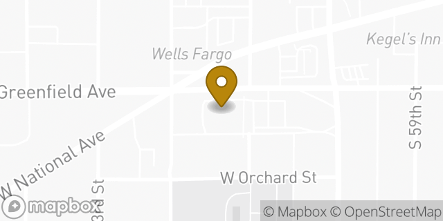 Map showing the location of ATM Walgreens in West Allis, WI