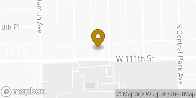 Map showing the location of Amazon Locker - Ishaq in Chicago, IL 60655
