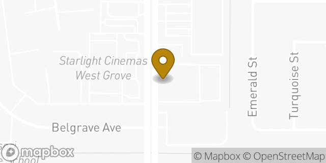 Map showing the location of The Church of Jesus Christ of Latter-day Saints in Garden Grove, CA 92845