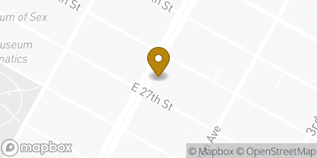 Map showing the location of ATM CVS in New York, NY