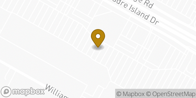 Map showing the location of ATM Target in Corpus Christi, TX