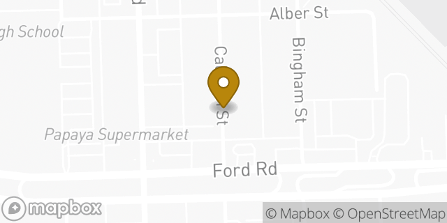 Map showing the location of National Transportation Inc in Dearborn, MI 48126