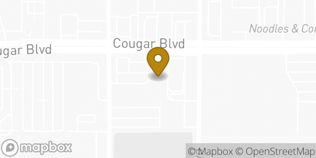 Map showing the location of The UPS Store in Provo, UT 84604