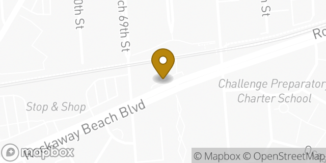 Map showing the location of Baskin-Robbins in Arverne, NY 11692