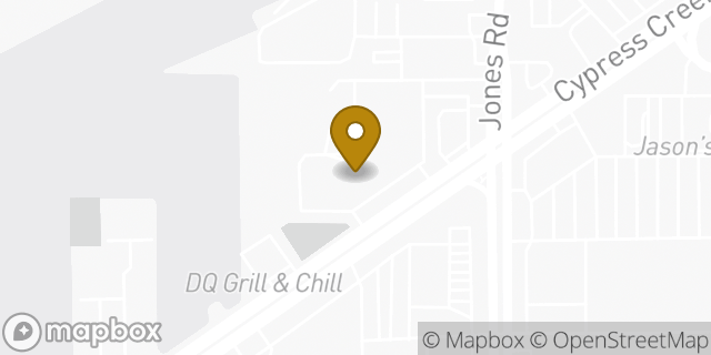 Map showing the location of Bank of America Financial Center & Drive-Thru ATM | Steeplechase in Houston, TX 77065