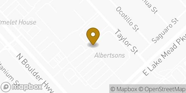 Map showing the location of Amazon Locker - Vinton in Henderson, NV 89015