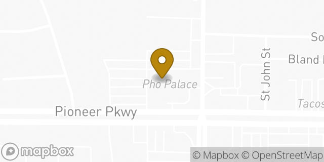 Map showing the location of Planet Fitness in Arlington, TX 76010