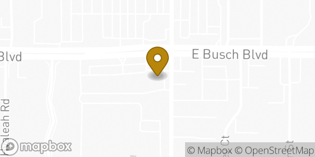 Map showing the location of Amazon Locker - Dogsled in Tampa, FL 33617