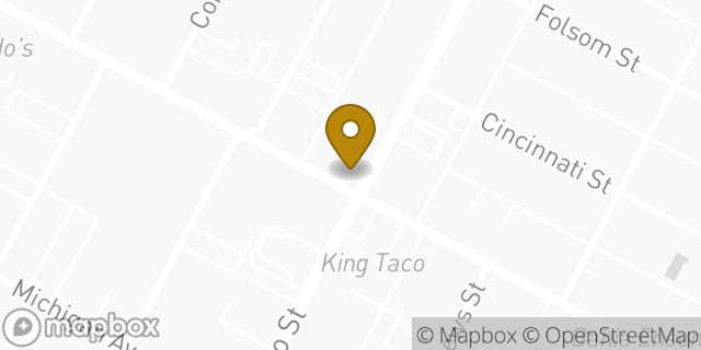 Map showing the location of Amazon Locker - Limitation in Los Angeles, CA 90033