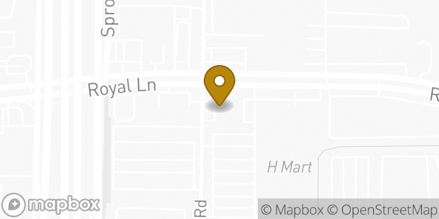 Map showing the location of 7-Eleven in Dallas, TX 75229