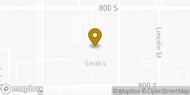 Map showing the location of Starbucks in Salt Lake City, UT 84102