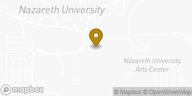 Map showing the location of Amazon Locker - Asclepiade in Rochester, NY 14618