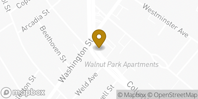 Map showing the location of McDonald's in Roxbury, MA 02119