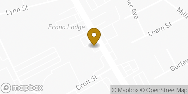 Map showing the location of Hertz in Norfolk, VA 23518