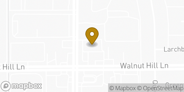Map showing the location of Walgreens in Dallas, TX