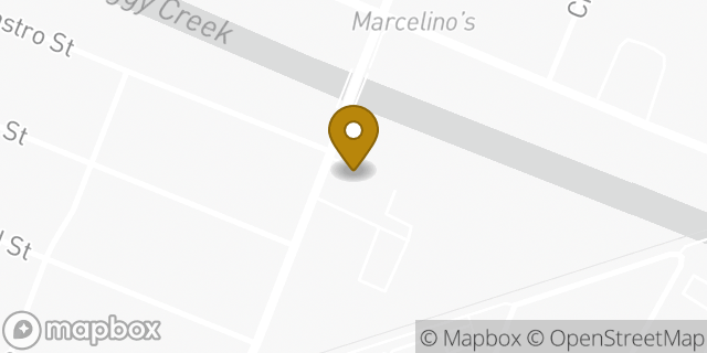 Map showing the location of Amazon Locker - Nunzia in Austin, TX 78702