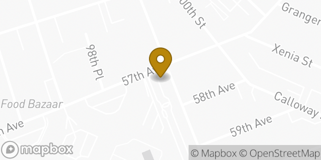 Map showing the location of Chase Bank in Corona, NY 11368