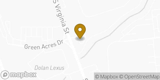 Map showing the location of GA in Reno, NV 89511