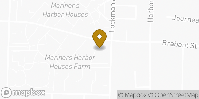 Map showing the location of Amazon Locker - Drever in Staten Island, NY 10303