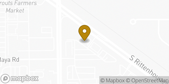 Map showing the location of Banner Physical Therapy - Queen Creek in Queen Creek, AZ 85142