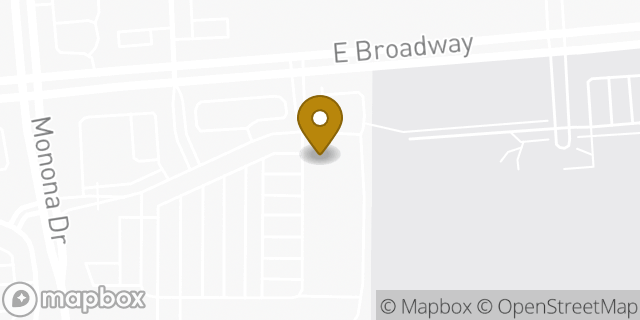 Map showing the location of Buffalo Wild Wings in Monona, WI 53716