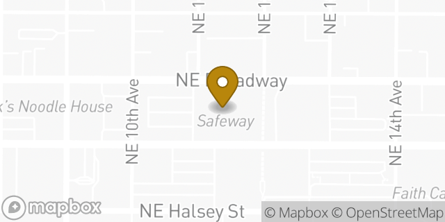 Map showing the location of Coinme in Portland, OR 97232
