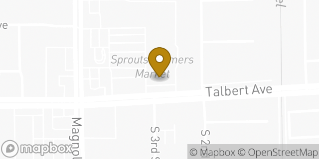 Map showing the location of McDonald's in Fountain Valley, CA 92708