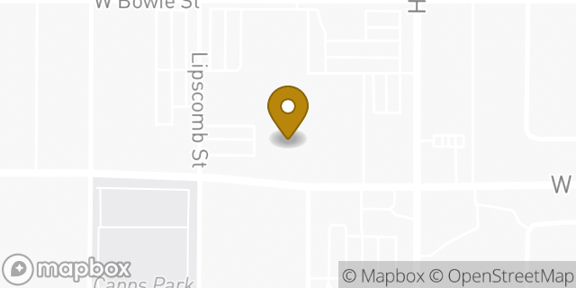 Map showing the location of ATM 7ELEVEN-FCTI in Fort Worth, TX 76110
