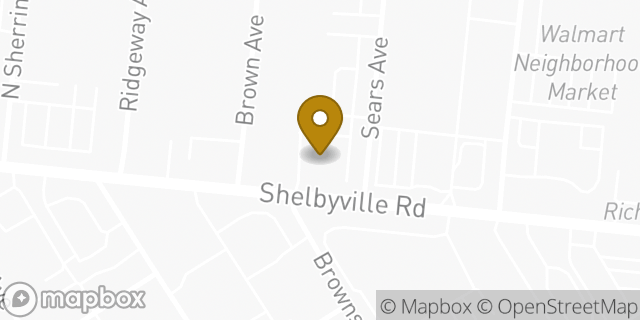 Map showing the location of Chase in Louisville, KY 40207