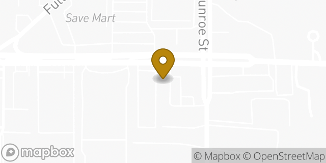 Map showing the location of Peet's Coffee in Sacramento, CA 95825