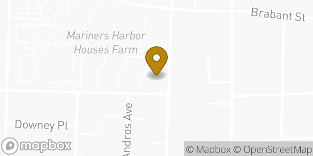 Map showing the location of Amazon Locker - Wilsonblvd in Staten Island, NY 10303