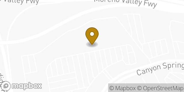 Map showing the location of Staples in Riverside, CA 92507