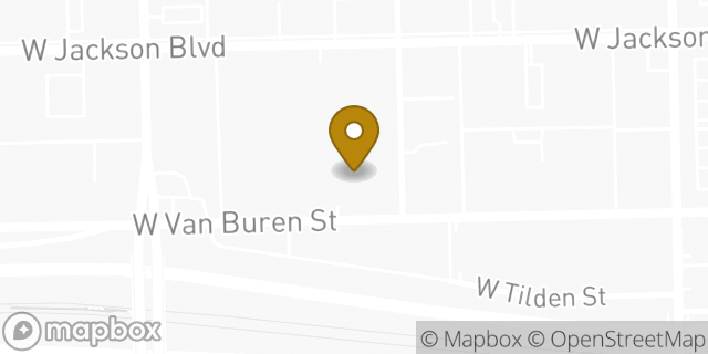 Map showing the location of CVS Pharmacy in Chicago, IL 60607
