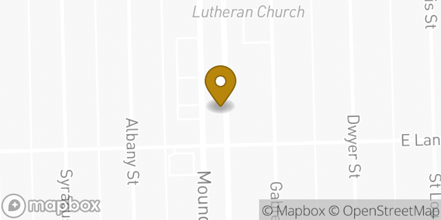 Map showing the location of Subway in Detroit, MI 48234