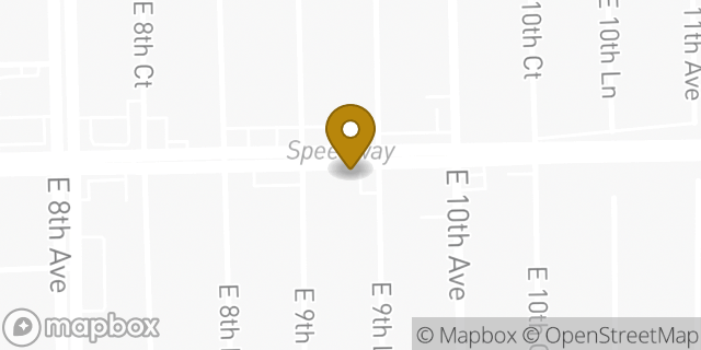 Map showing the location of Enterprise Rent-A-Car in Hialeah, FL 33013