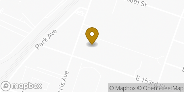 Map showing the location of Amazon Locker - Akan in Bronx, NY 10451