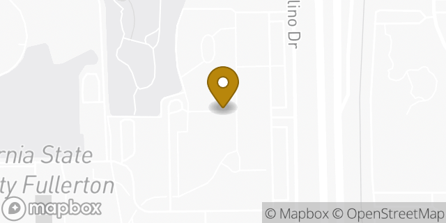 Map showing the location of Amazon Locker - Stance in Fullerton, CA 92831