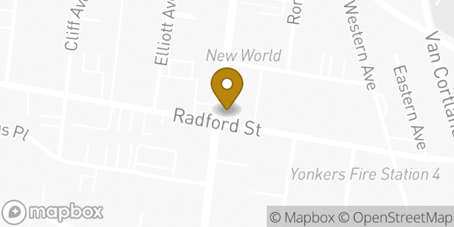 Map showing the location of Subway in Yonkers, NY 10705