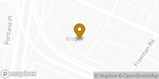 Map showing the location of Kroger in Richmond, VA 23221