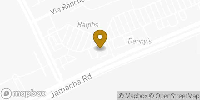 Map showing the location of McDonald's in El Cajon, CA 92019