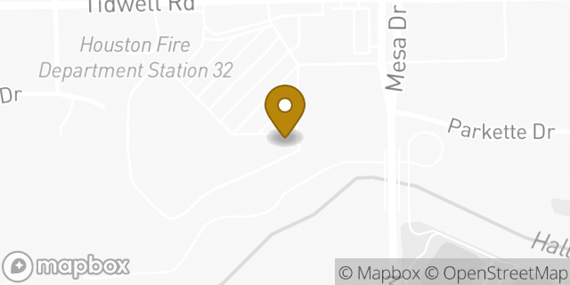 Map showing the location of Subway in Houston, TX 77028