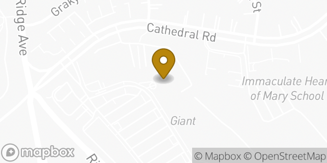 Map showing the location of TJ Maxx in Philadelphia, PA 19128